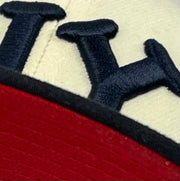 Load image into Gallery viewer, NEW YORK BLACK YANKEES (CHROME) "NATIONAL LEAGUE" NEW ERA 59FIFTY FITTED (RED UNDER VISOR)