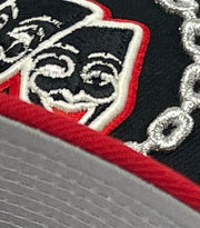 Load image into Gallery viewer, 4U FACES OF LIFE (BLACK) NEW ERA 59FIFTY FITTED