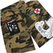 Load image into Gallery viewer, GODSPEED PATCHWORK (CAMO) CARGO SHORT