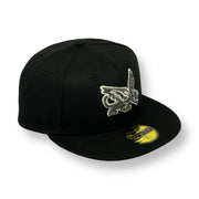Load image into Gallery viewer, TEXAS RANGERS (BLACK) "CITY CONNECT" GLOW IN THE DARK NEW ERA 59FIFTY FITTED