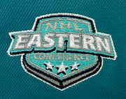 Load image into Gallery viewer, CHICAGO BLACKHAWKS (AQUA) (EASTERN CONF) NEW ERA 59FIFTY FITTED