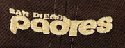 Load image into Gallery viewer, SAN DIEGO PADRES (BROWN) SAN DIEGO STADIUM "1969-2003" NEW ERA 59FIFTY FITTED