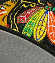 Load image into Gallery viewer, CHICAGO BLACKHAWKS (BLACK) NEW ERA 59FIFTY FITTED