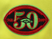 Load image into Gallery viewer, DENVER BRONCOS (50TH ANNIVERSARY) NEW ERA 59FIFTY FITTED (ISLAND GREEN UNDER VISOR)