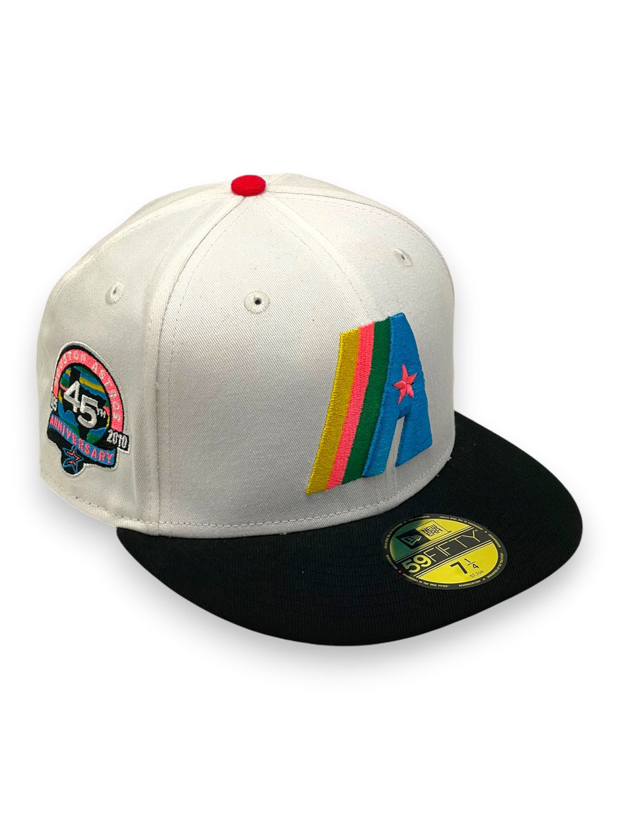 Newera 59fifty ヒューストンアストロズ 45thアニバーサリー HOUSTON ASTROS (WHITE) 