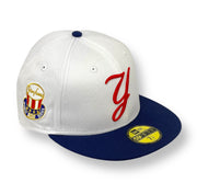 Load image into Gallery viewer, NEW YORK YANKEES (WHITE/NAVY) (1952 WORLD SERIES) NEW ERA 59FIFTY FITTED