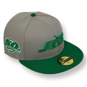 Load image into Gallery viewer, NEW YORK JETS (GREY) "50TH SEASON" NEW ERA 59FIFTY FITTED