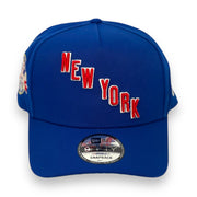 Load image into Gallery viewer, NEW YORK RANGERS (ROYAL) (85TH ANN ) "9FIFTY AFRAME" NEW ERA SNAPBACK