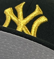 Load image into Gallery viewer, NEW YORK BLACK YANKEES (BLACK/GOLD) "1956 WORLDSERIES" NEW ERA 59FIFTY FITTED
