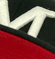 Load image into Gallery viewer, MILWAUKEE BRAVES (1957 WORLD SERIES) NEW ERA 59FIFTY FITTED (RED UNDER VISOR) (GLOW IN THE DARK)