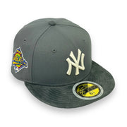Load image into Gallery viewer, "KIDS" NEW YORK YANKEES (GREY)(1996 WORLDSERIES) NEW ERA 59FIFTY FITTED