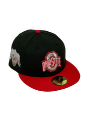 Load image into Gallery viewer, OHIO STATE BUCKEYES (BLACK) (2002 CHAMPS) NEW ERA 59FIFTY FITTED