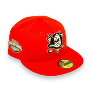 Load image into Gallery viewer, ANAHEIM DUCKS (ORANGE) (WESTERN CONF) NEW ERA 59FIFTY FITTED