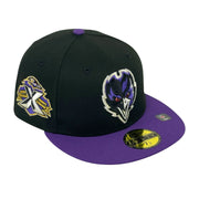 Load image into Gallery viewer, BALTIMORE RAVENS (BLACK) (10TH ANN) NEW ERA 59FIFTY FITTED