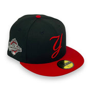 Load image into Gallery viewer, NEW YORK YANKEES (BLK/RED) "Y LOGO" (1996 WS) NEW ERA 59FIFTY FITTED