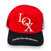 Load image into Gallery viewer, GODSPEED RED LOX TRUCKER
