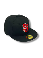 Load image into Gallery viewer, ST. JOHNS REDSTORM (BLACK) NEW ERA 59FIFTY FITTED