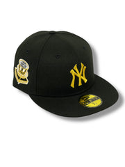Load image into Gallery viewer, NEW YORK BLACK YANKEES (BLACK/GOLD) "1956 WORLDSERIES" NEW ERA 59FIFTY FITTED