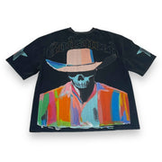 Load image into Gallery viewer, GODSPEED PASTEL COWBOY (BLACK) TEE