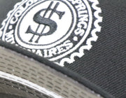 Load image into Gallery viewer, COLORADO SPRINGS MILLIONAIRES (BLACK) NEW ERA 59FIFTY FITTED (GLOW IN THE DARK LOGO)