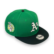 Load image into Gallery viewer, "KIDS" PHILADELHIA ATHLETICS (GREEN / BLACK) (HOHOKAM STADIUM) NEW ERA 9FIFTY SNAPBACK