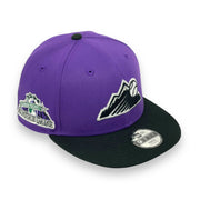 Load image into Gallery viewer, "KIDS" COLORADO ROCKIES (PURPLE / BLACK) (1998 ASG) NEW ERA 9FIFTY SNAPBACK