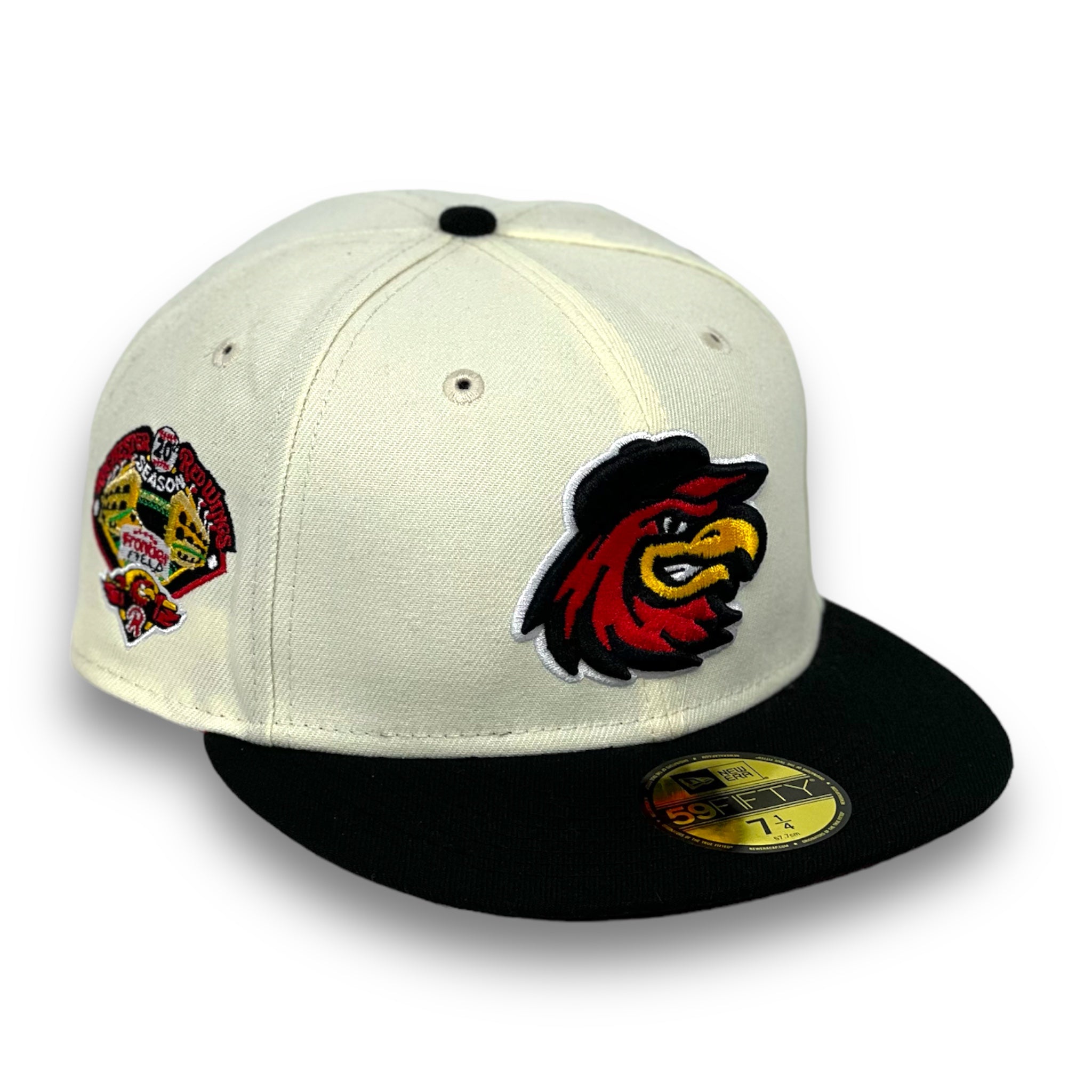 ROCHESTER REDWINGS (20TH SEASON) NEW ERA 59FIFTY FITTED (RED UNDER VISOR)