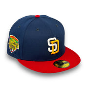 Load image into Gallery viewer, SAN DIEGO PADRES (NAVY/RED) (1992 ALLSTARGAME) NEW ERA 59FIFTY FITTED