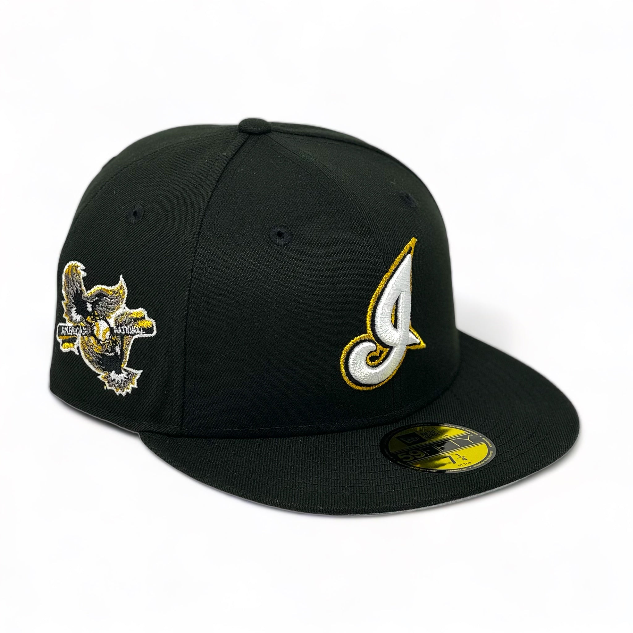 CLEVELAND INDIANS (BLACK) "INTER-LEAGUE" NEW ERA 59FIFTY FITTED