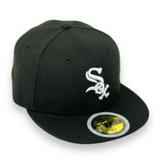 Load image into Gallery viewer, "KIDS" CHICAGO WHITE SOX NEW ERA 59FIFTY FITTED (GREY UNDER VISOR)