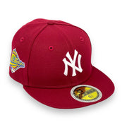 Load image into Gallery viewer, "KIDS" NEW YORK YANKEES (CARDINAL) "1996 WORLDSERIES" NEW ERA 59FIFTY FITTED