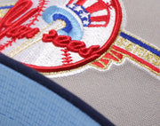 Load image into Gallery viewer, NEW YORK YANKEES "ROAD" (1947 WORLDSERIES) NEW ERA 59FIFTY FITTED (SKY BLUE UNDER VISOR)