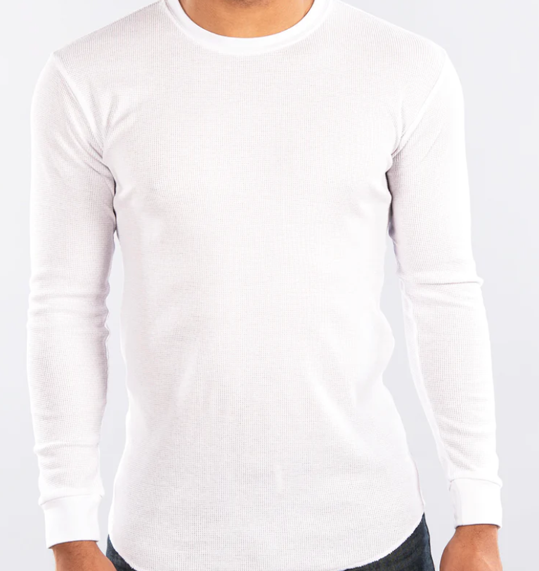 CITY LAB WHITE FITTED THERMAL SHIRT