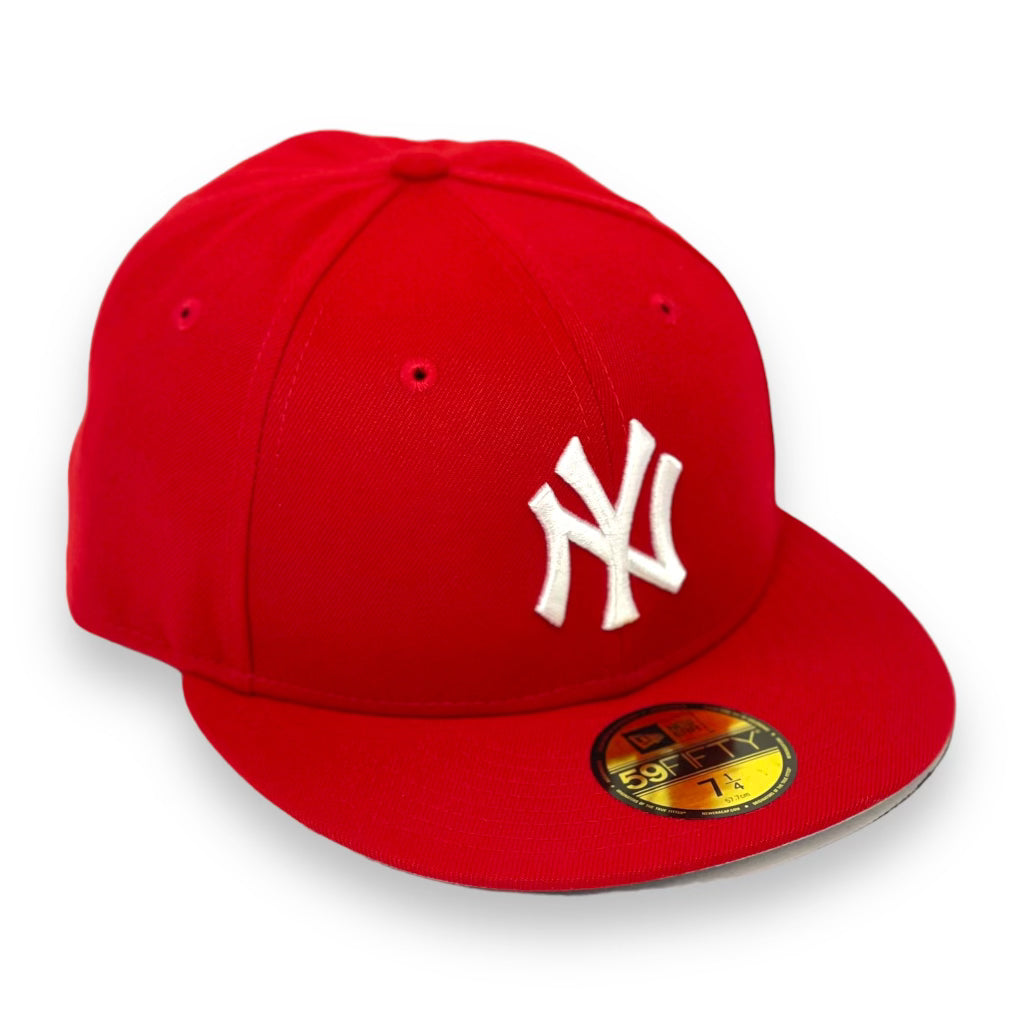 NEW YORK YANKEES (RED/WHITE) NEW ERA 59FIFTY FITTED
