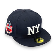 Load image into Gallery viewer, NEW YORK BLACK YANKEES "100TH ANN" NEW ERA 59FIFTY FITTED (GREEN UNDER VISOR)