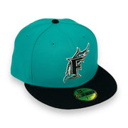 Load image into Gallery viewer, FLORIDA MARLINS (TEAL/BLACK) (1993-1996 ALT) NEW ERA 59FIFTY FITTED