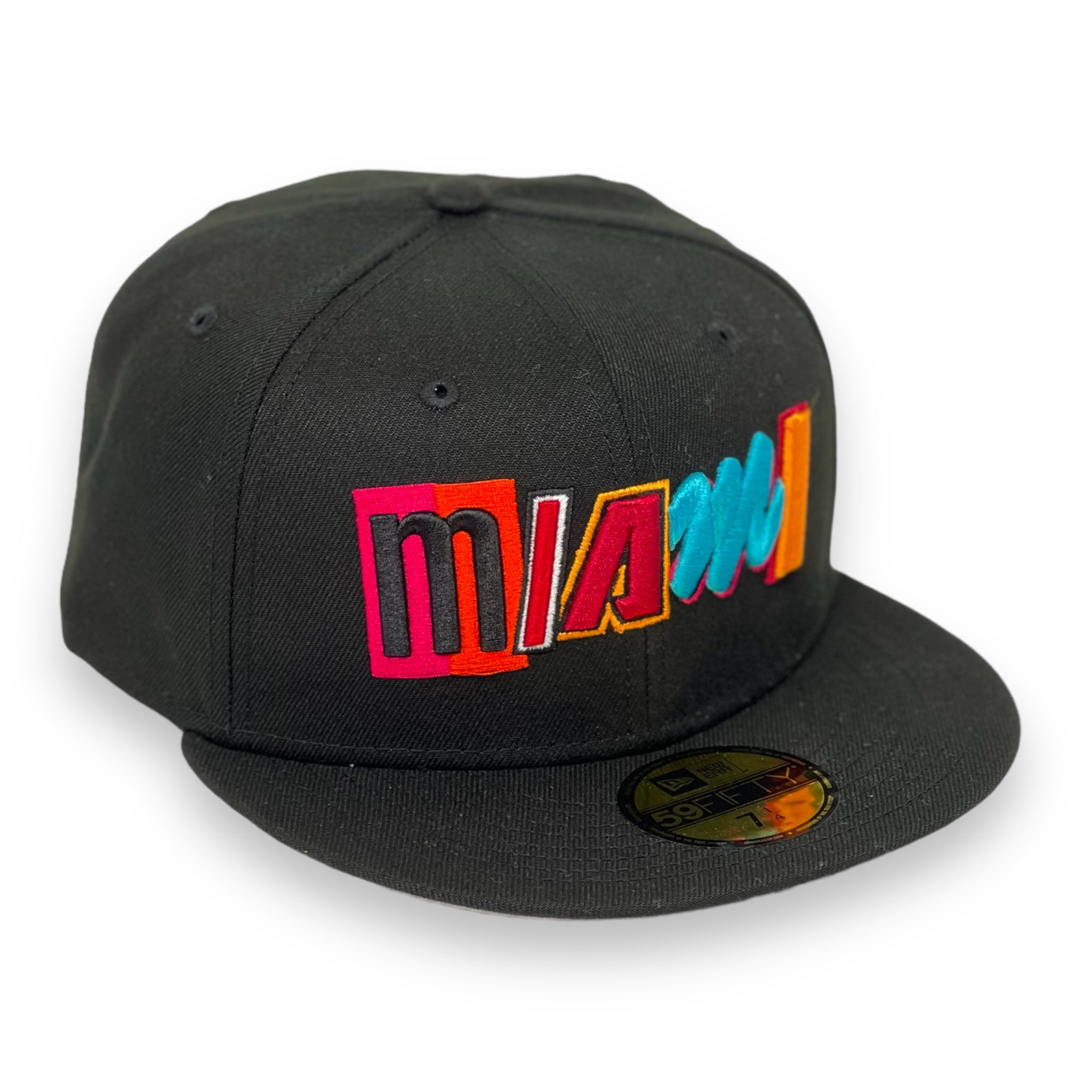 MIAMI HEAT (BLACK) NEW ERA 59FIFTY FITTED