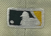 Load image into Gallery viewer, “KIDS” - PITTSBURGH PIRATES (OFF-WHITE) NEW ERA 59FIFTY FITTED (YELLOW UNDER VISOR)