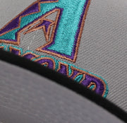 Load image into Gallery viewer, DIAMONDBACKS (GREY) (2001 WS CHAMPIONS) NEW ERA 59FIFTY FITTED
