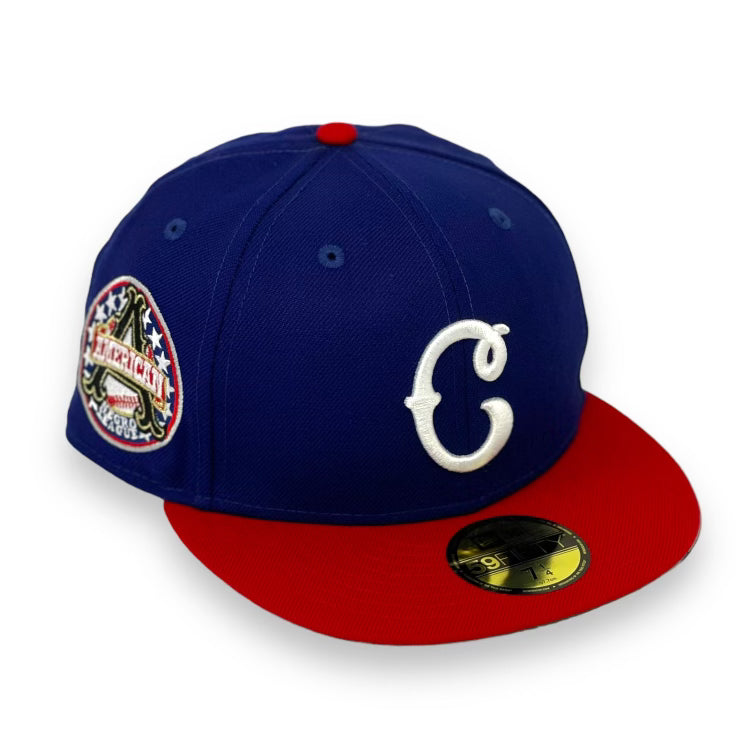 CLEVELAND BUCKEYES "AL PATCH" NEW ERA 59FIFTY FITTED (GREEN BOTTOM)