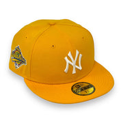 Load image into Gallery viewer, NEW YORK YANKEES (YELLOW) (1996 WORLDSERIES) NEW ERA 59FIFTY FITTED (RED UNDER VISOR)