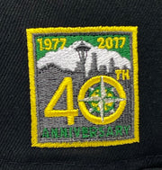 Load image into Gallery viewer, SEATTLE MARINERS (BLACK) (40TH ANN) NEW ERA 59FIFTY FITTED