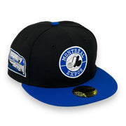 Load image into Gallery viewer, MONTREAL EXPOS (OLYMPIC STADIUM) NEW ERA 59FIFTY FITTED(SKY BLUE UNDER VISOR)