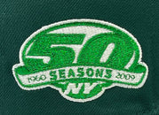 Load image into Gallery viewer, NEW YORK JETS (GREEN) "50TH SEASON "1960-2009" NEW ERA 59FIFTY FITTED
