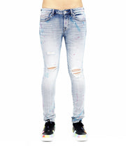 Load image into Gallery viewer, PUNK SUPER SKINNY STRETCH JEANS IN SKITTLE