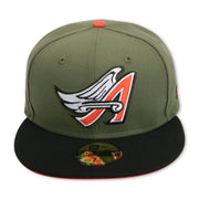 Load image into Gallery viewer, ANAHIEM ANGELS (40TH ANNIVERSARY) NEW ERA 59FIFTY FITTED (ORANGE UNDER VISOR) (S)