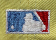 Load image into Gallery viewer, HOUSTON ASTROS (YELLOW) (45TH ANNIVERSARY) (1965-2010) NEW ERA 59FIFTY FITTED (AF-BLUE UNDER VISOR)