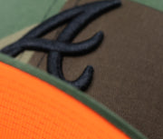 Load image into Gallery viewer, ATLANTA BRAVES (2000 ALLSTARGAME) NEW ERA 59FIFTY FITTED( NEON ORANGE UNDER VISOR)