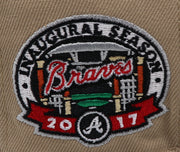 Load image into Gallery viewer, ATLANTA BRAVES (2017 INAUGURAL SEASON) NEW ERA 59FIFTY FITTED (RED UNDER VISOR)