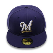 Load image into Gallery viewer, MILWAUKEE BREWERS (2000-2006 GAME) NEW ERA 59FIFTY FITTED (GREY BRIM)